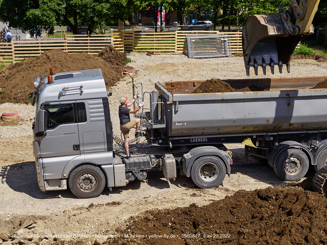 23.06.2022 - Baustelle zur Mütterberatung und Haus für Kinder